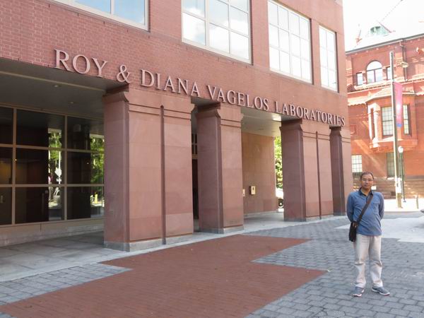 訪問美國賓夕法尼亞大學Virgil Per