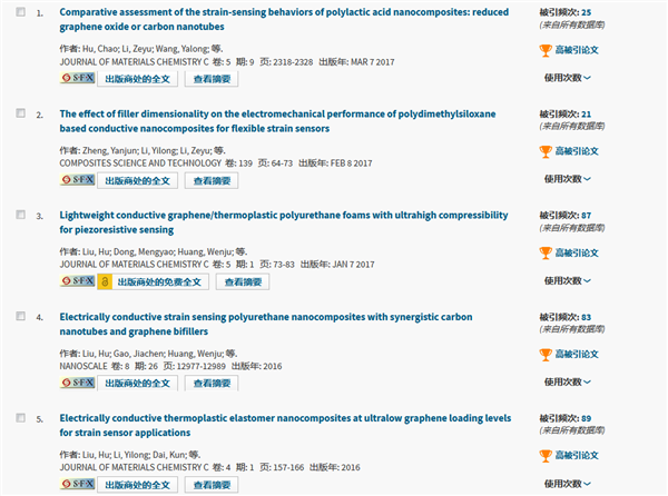 祝賀鄭燕君的Compos Sci Technol收
